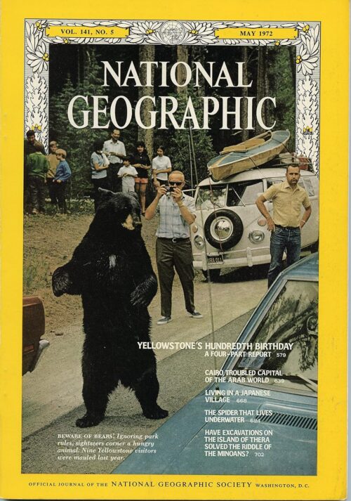 National Geographic, May 1972 Yellowstone